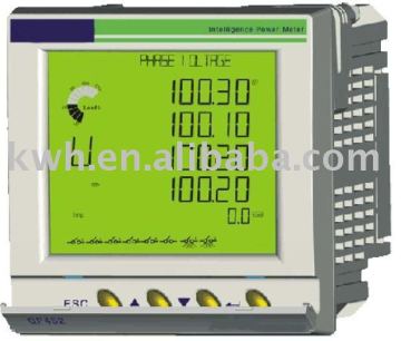 multifunction mini LCD display panel meter