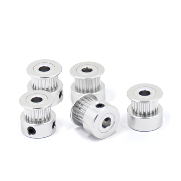 Synkron bälte remskiva 2GT 20 tänder 6mm bredd 58mm borrning GT2 Drive Remskiva