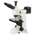 Microscopio metalúrgico trinocular de trinocular
