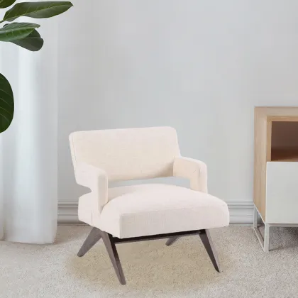 Solid Wood Leisure Chair for Living Room