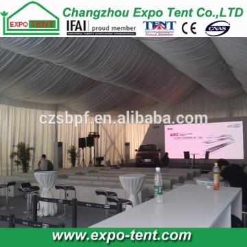 Luxury aluminum frame event tents