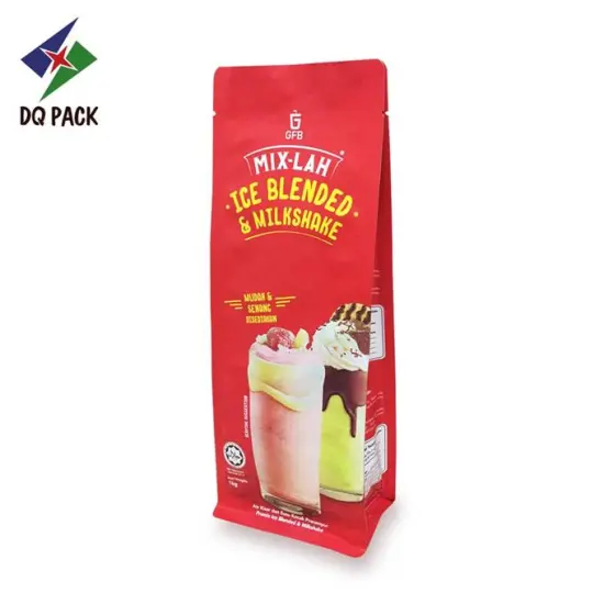 Side Seal Bag For Ice Cream Printing