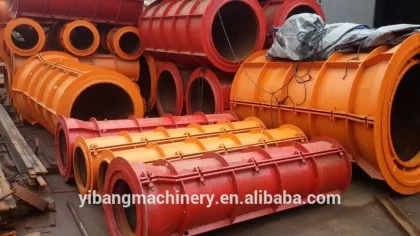 High performance cement pipe mould