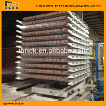 Lower investment high efficiency working dryer chamber system clay brick drying machine