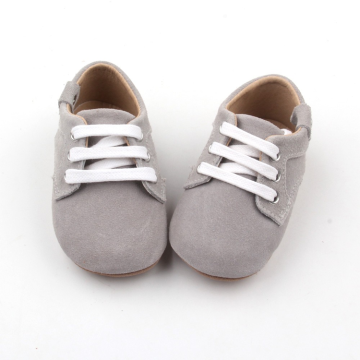 Zapatos casuales de cuero genuino para bebés y niños