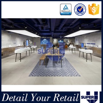 Custom good quality fashion retail modern computer shop interior design