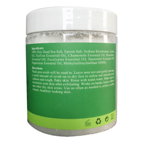 Tea Tree Oil Body Scrub For Anti Fungal