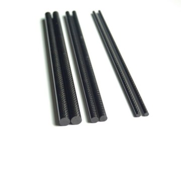 Solid carbon fiber rod bar