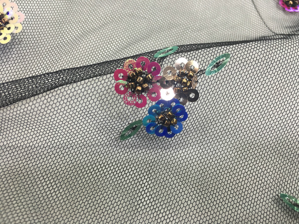 BeadS Embroidery Fabric