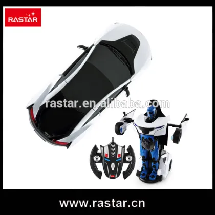 Rastar wholesale kids transform robot remote control toy rc car