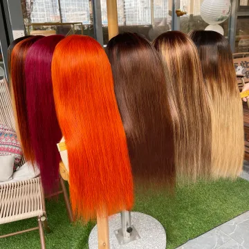 High Density Transparent Lace Front Blonde 613 Wig for Black Women