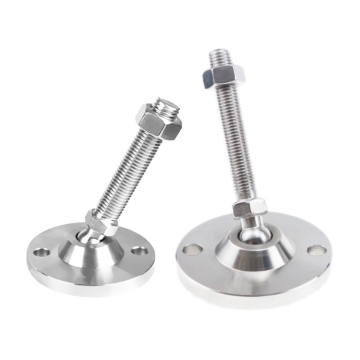 Heavy Duty Leveling Feet with Pivoting Bolt for Conveyor Belt Machines