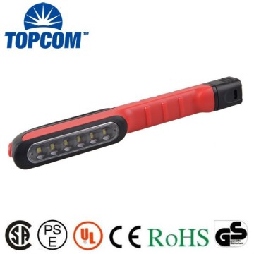 6+1 LED ABS Pocket Mini Work Pen Light with Clip