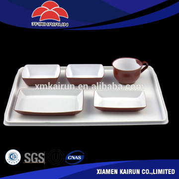 China suppliers wholesale aviation plastic tableware