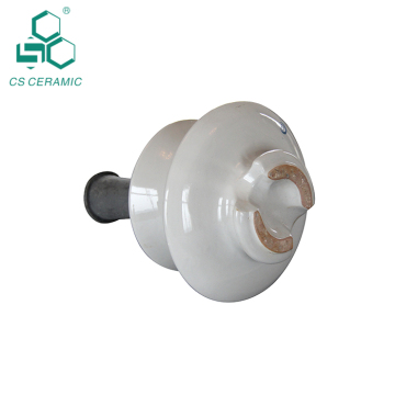 33KV pin type porcelain insulator with spindle for high voltage