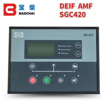 Pannello di controllo del generatore AMF Deif con PLC AGC SGC420
