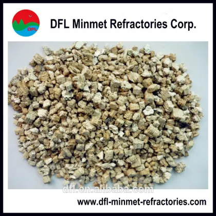 Silver crude vermiculite/ vermiculite for construction