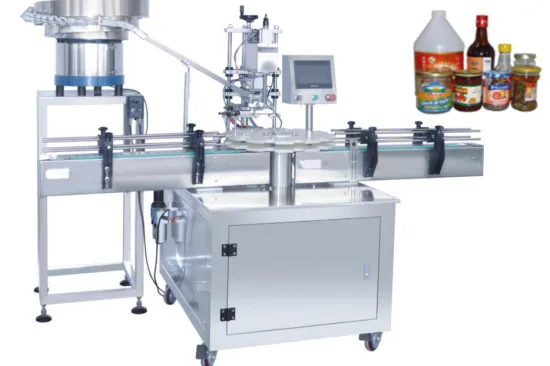 Automatic Rotary Round Bottle Capping Machine