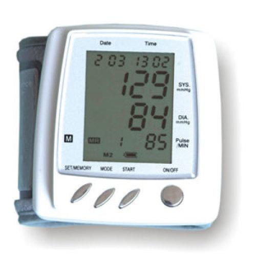 Monitor de presión arterial digital de muñeca