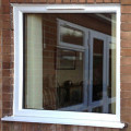Fixed glass casement window with different design