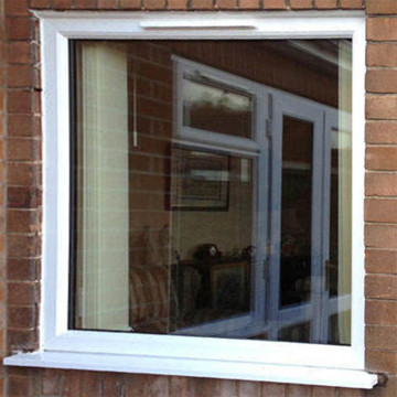 aluminium section for fixed glass Aluminium fixed window with louver hotel project Manufactory