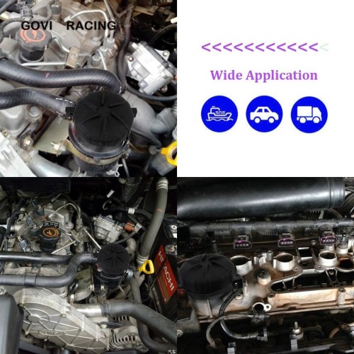 OEM ABS Oil Catch Tank schwarz