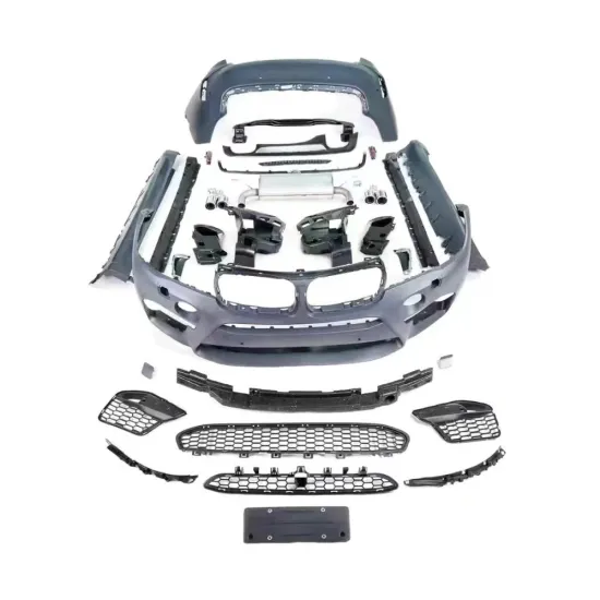 PP Material Car Body Kit Bumpers and Side Skirts for BMW X6 F16 2015 Upgrades