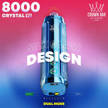 Al Fakher CRYSTAL V2 8k Puffs 18ml Disposable Vape Wholesale