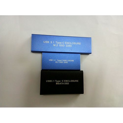USB-C NGFF SSD Hard Drive External Case