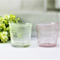 Colored Cloudy Pinto Drinking Water Wine Glass Cup