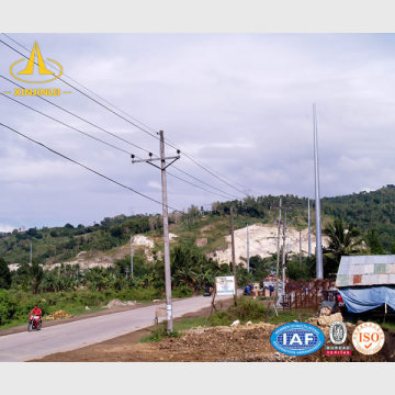 Các cột truyền tải điện 10kV 138kV