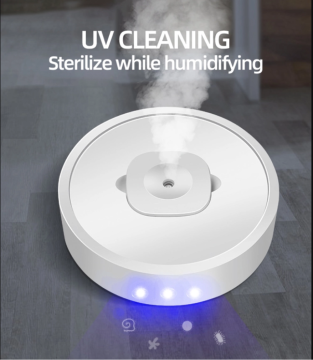 Floor spraying disinfection robot