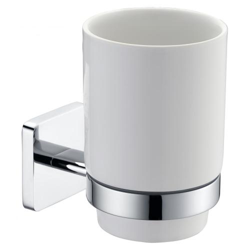 Glass Door Holder Elegant Design Of Shower-room Glass Holder With Cup Supplier