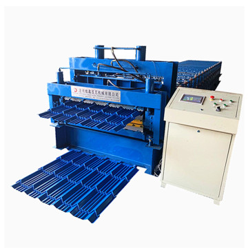 Trapezoidal glazed roof forming machine with good service