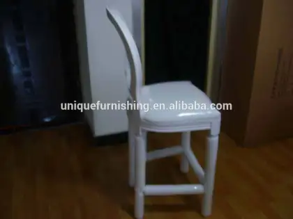 Wood Louis XV Barstool,Louis Bar Chair