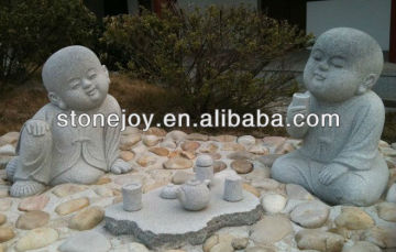 Granite Little Monk Statues