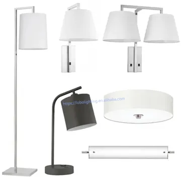 Modern Ceiling Mounted Lighting Fixture for Hampton Lamps Hotel King Queen Suite Room