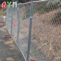 Barrière de contrôle de la foule de clôture de liaison de chaîne temporaire