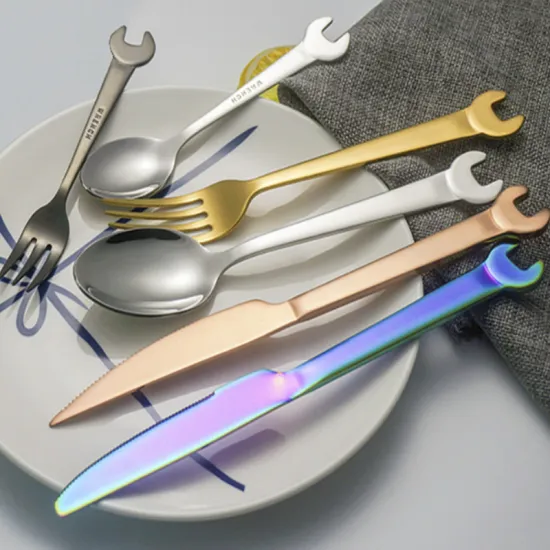 Creative Wrench for 304 Stainless Steel Tableware