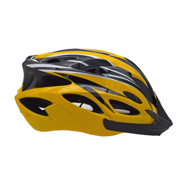 LC New Products Wholesale Hot Selling Yellow Black Adult Bicycle Helmet