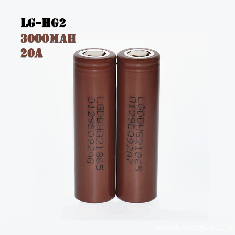 2017 LG HG2 18650 3000mAh Battery 