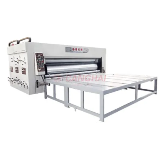 Canghai Rotary Die Cutting Machine Prices for Corrugated Cardboard Box Production