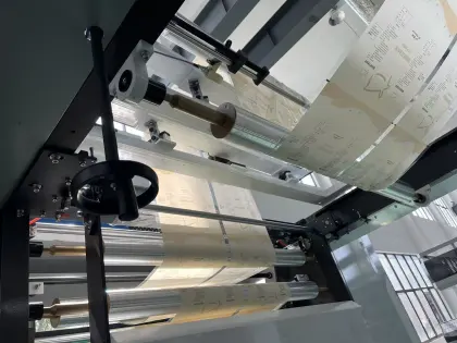 PE rotogravure printing machine