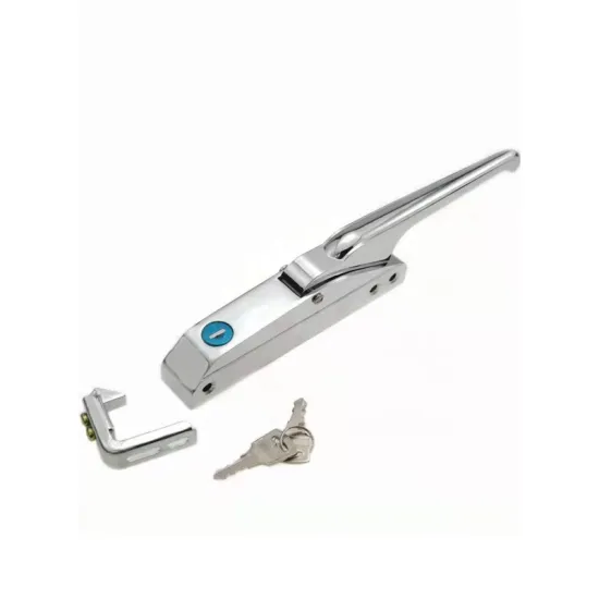 Zinc Alloy Cold Storage Container Accessories: Safety Latch Cam Locks for Freezing Cabinet Doors