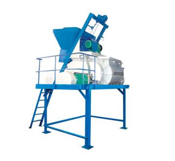 CE Certificate Twin Shaft Js750 Concrete Mixer