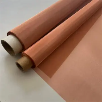 Red Copper Screen EMF Shielding Wire Mesh