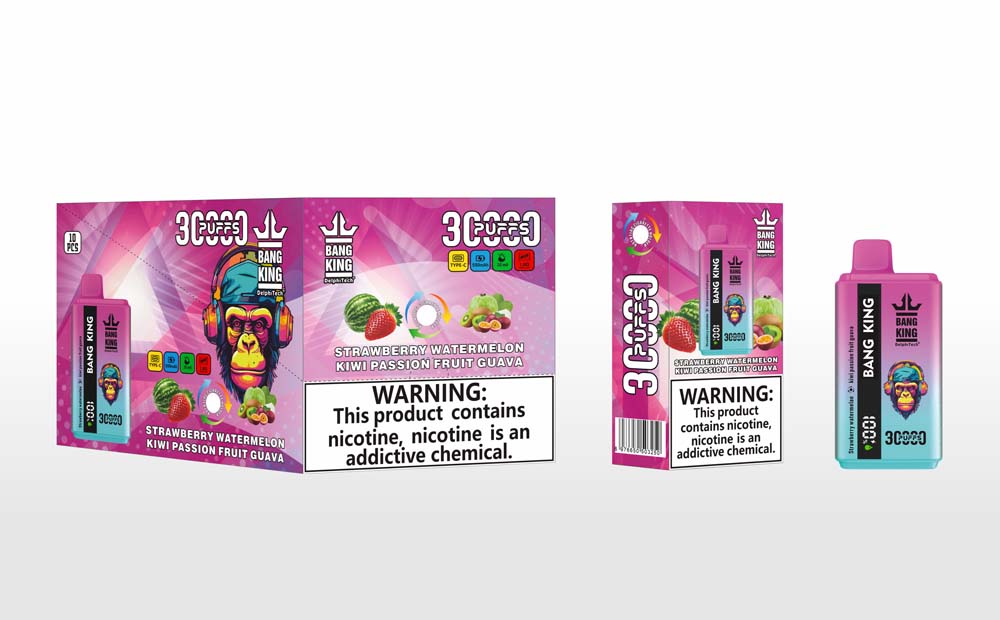 ใหม่ Bang King 30000 30k พัฟแบบใช้แล้วทิ้ง