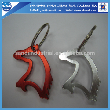 classic metal bottle opener keychain for beer