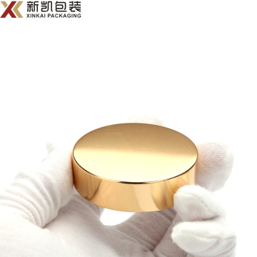 Wholesale Metal Screw Lids for Cosmetic Jars in Various Sizes and Colors