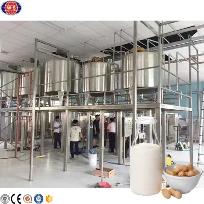 Small Milk Production Line for Soya Peanut Dairy Pasteurized Milk